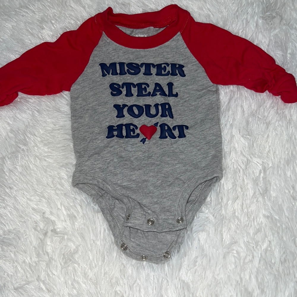 Valentines onesie